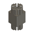 Tischständer Aluprofil Adapter