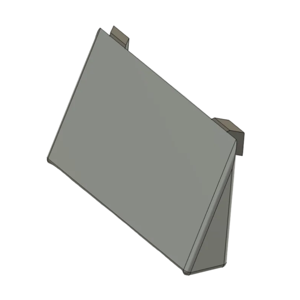 Namensschild für Boxen, 25 mm – Schubladenorganizer von ToolMS