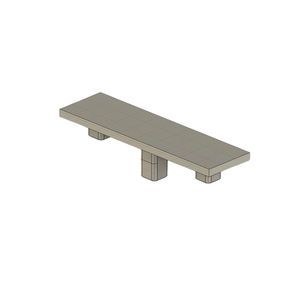 Namensschild Lochplatte 50 mm – Lochplatte von ToolMS