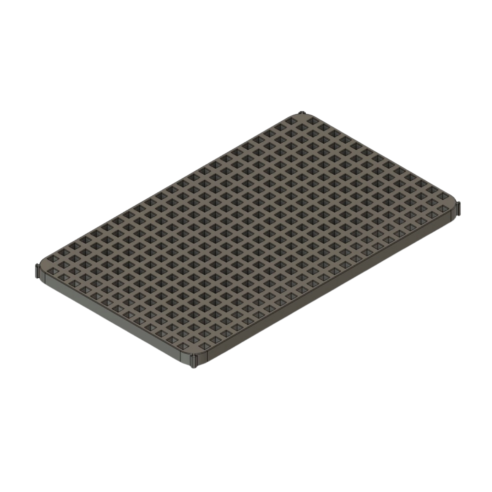 Lochplatte 10 mm, 150×200 mm – Schubladenorganizer von ToolMS