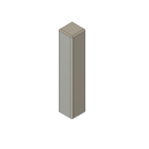 Lochplatten-Element 5×5×25 mm – Lochplatte von ToolMS