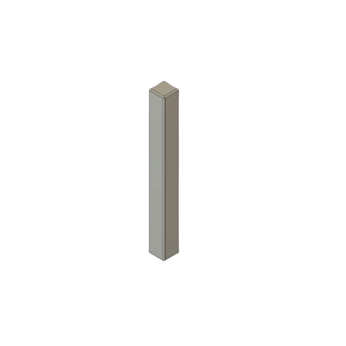 Lochplatten-Element 5×5×45 mm – Lochplatte von ToolMS