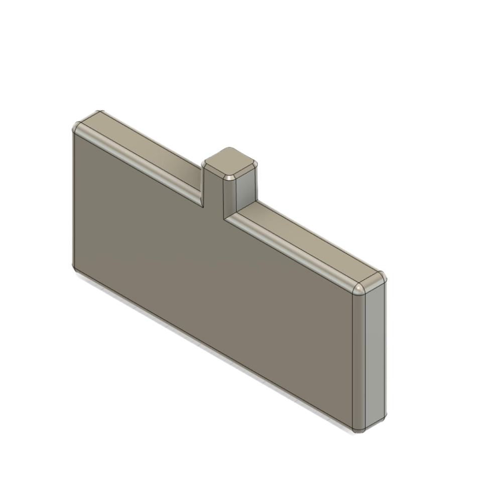 Lochplatten-Element 25×40×5 mm – Lochplatte von ToolMS