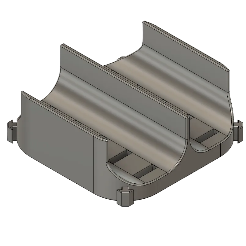 Mulde 25 mm, 50×50 mm – Schubladenorganizer von ToolMS