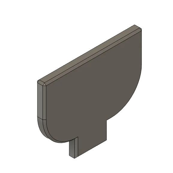Mulden-Namensschild 25 mm – Schubladenorganizer von ToolMS