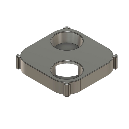 Spannzangen-Einsatz ER25/32, 50×50 mm – Sondereinsätze von ToolMS