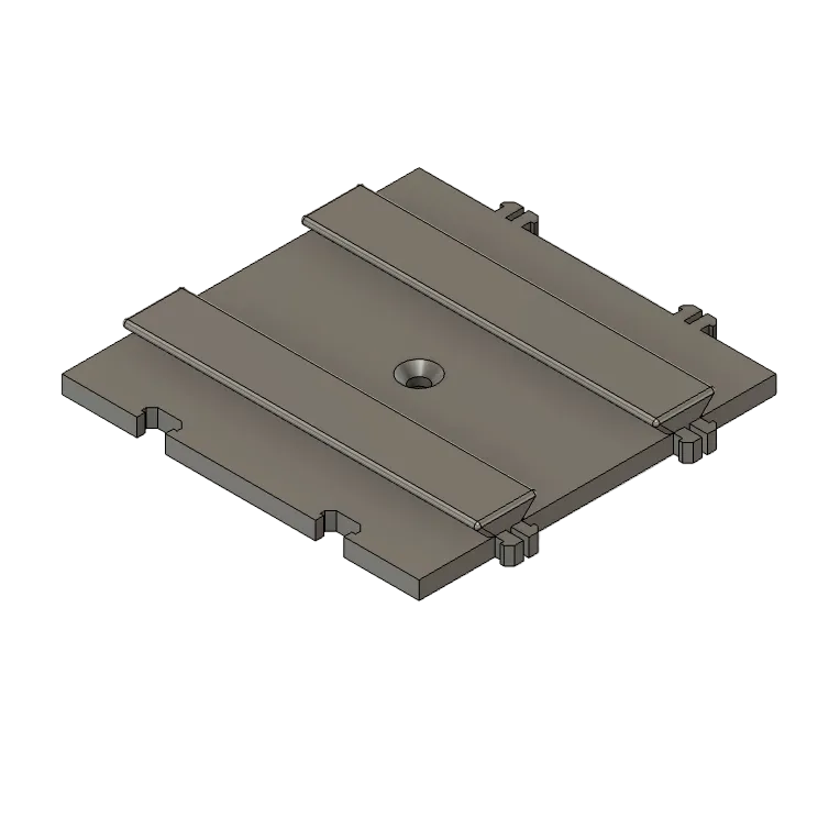 Wandorganizer-Grundplatte, 100×100 mm – Wandorganizer von ToolMS