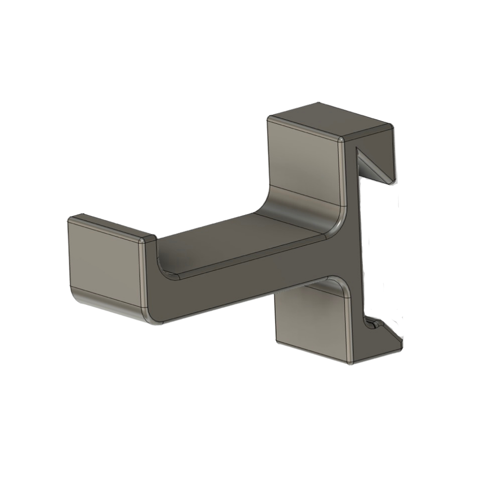 Wandeinsatz Ablage flach (Wandsystem Clip) – Wandorganizer von ToolMS
