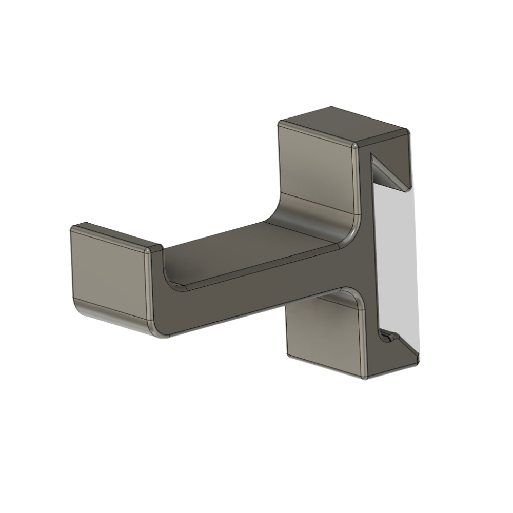 Wandeinsatz Ablage Flach (Wandsystem Clip) – Wandorganizer von ToolMS