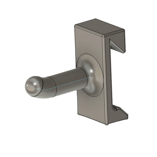 Wandeinsatz Haken (Wandsystem Clip) – Wandorganizer von ToolMS