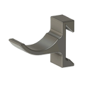 Wandeinsatz Ablage Radius 25 mm (Wandsystem Clip) – Wandorganizer von ToolMS