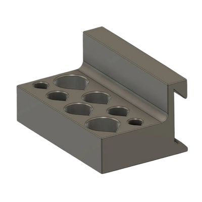 Wandeinsatz Messstifte (Wandsystem Clip) – Wandorganizer von ToolMS