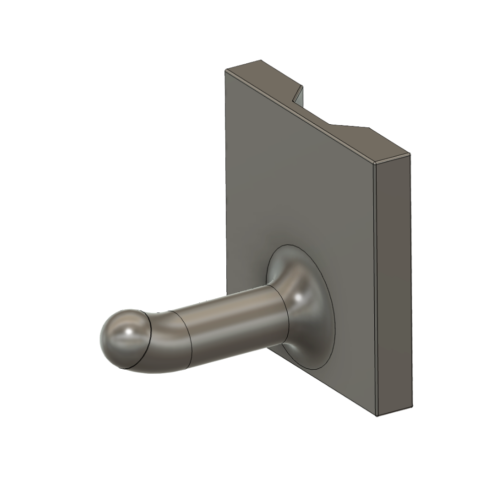 Wandeinsatz Haken (Magnet) – Wandorganizer von ToolMS