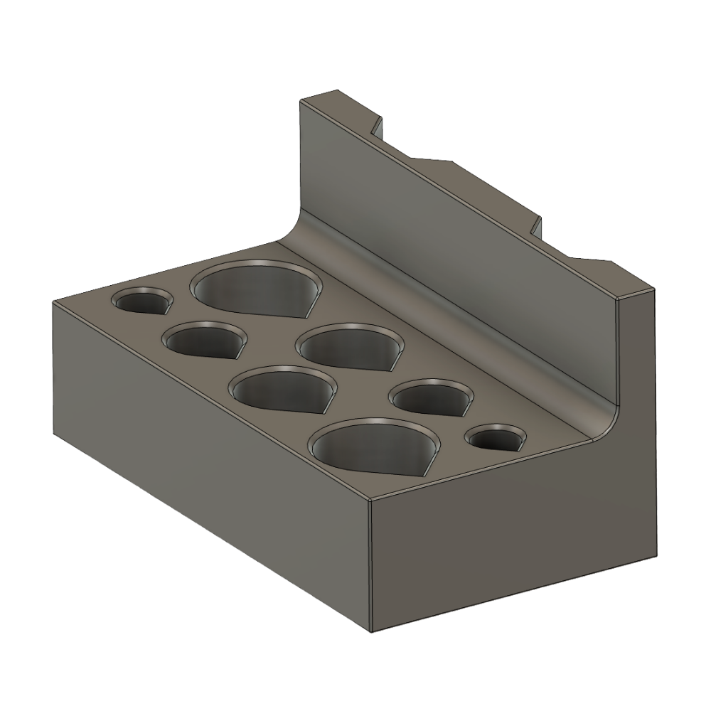 Wandeinsatz Messstifte (Magnet) – Wandorganizer von ToolMS